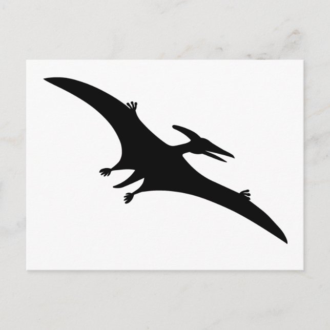 Cartão Postal Pterodactyl Dinossauro (Frente)