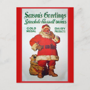 Cartão Postal Publicidade Réplica Vintage, Spreckells Russell