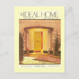 Cartão Postal Publicidade Vintage, Ideal Home 1935