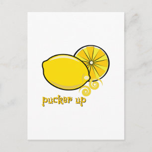 Cartão Postal Pucker Up
