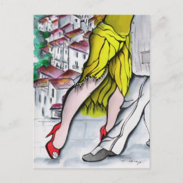 Cartão Postal Pueblo Blanco Tango