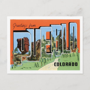 Cartão Postal Pueblo Colorado - América Viagem