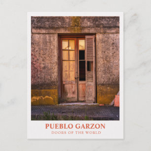 Cartão Postal Pueblo Garzón, Uruguai-Portas do Mundo