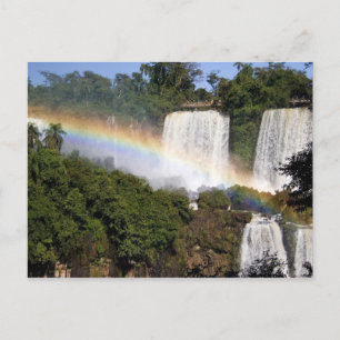 Cartão Postal Puerto Iguazu, Argentina. O impressionante