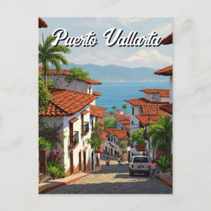 Cartão Postal Puerto Vallarta Jalisco Viagem do México