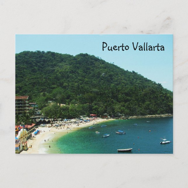 Cartão Postal Puerto Vallarta, México (Frente)
