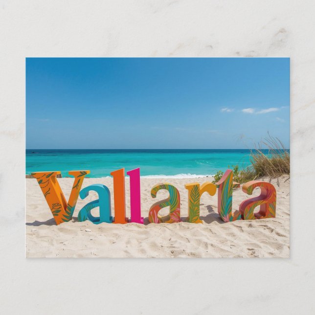 Cartão Postal Puerto vallarta mexico (Frente)