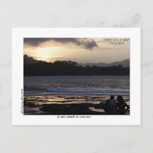 Cartão Postal Puerto Viejo de Limon (Frente)