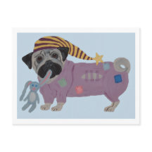 Pug em PJs 