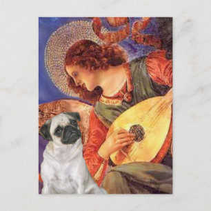 Cartão Postal Pug H (Corça) - Anjo da Mandolina