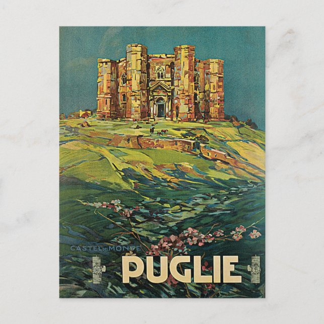 Cartão Postal Puglie (Puglia) (Frente)