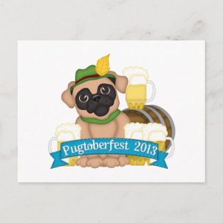 Cartão Postal Pugtoberfest 3 PRSDC