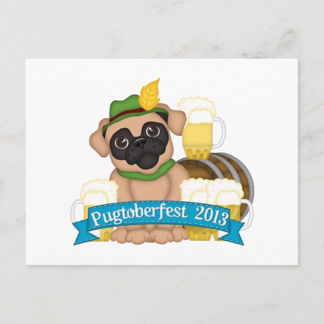 Cartão Postal Pugtoberfest 3 PRSDC (Frente)