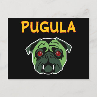 Cartão Postal Pugula, o Cão Vampiro