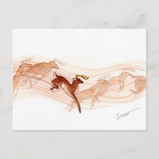Cartão Postal Pulando!