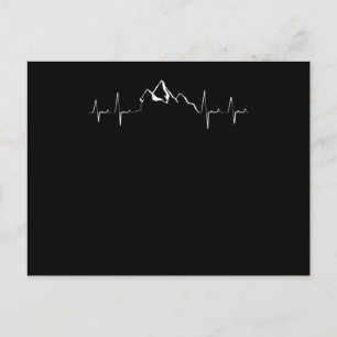 Cartão Postal Pulsação das Montanhas Subindo