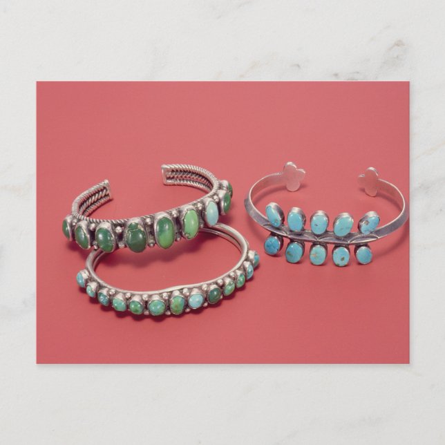 Cartão Postal Pulseiras Navajo (Frente)