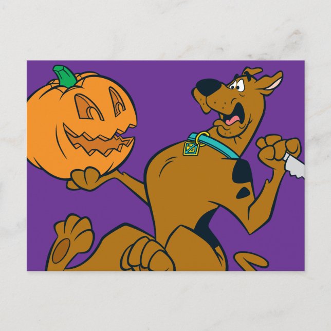 Cartão Postal Pumpkin Escooby-Doo (Frente)