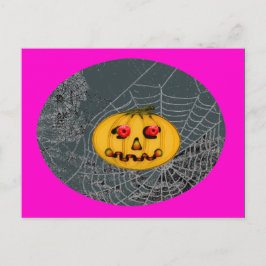 Cartão Postal Pumpkin eyed jGibney O Museu Zazzle