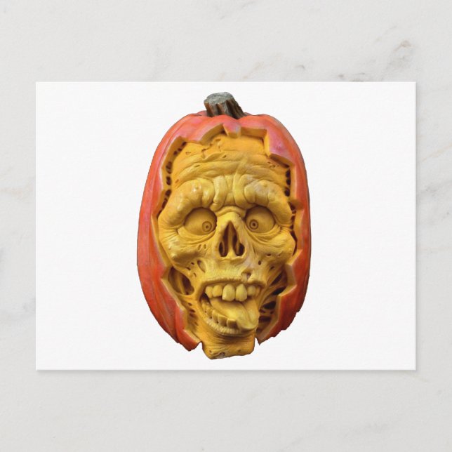 Cartão Postal Pumpkin Man (Frente)