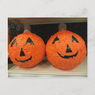 Cartão Postal Pumpkin Pinata
