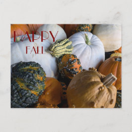 Cartão Postal Pumpkin Postcard