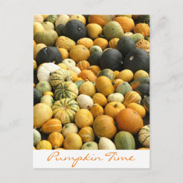Cartão Postal Pumpkins Empilhado