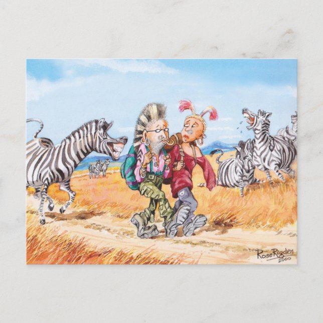 Cartão Postal Punk (Frente)