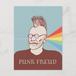 Cartão Postal Punk Freud