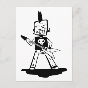 Cartão Postal Punk Rock