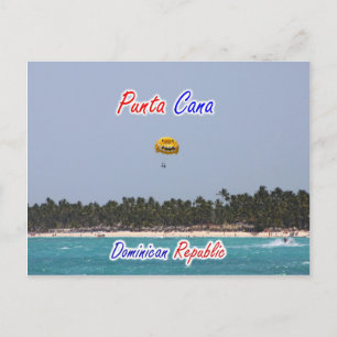 Cartão Postal Punta Cana Parasailing