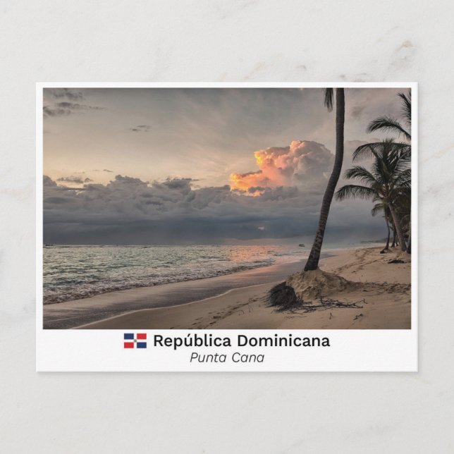 Cartão Postal Punta Cana - República Dominicana (Frente)