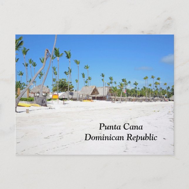 Cartão Postal Punta Cana, República Dominicana (Frente)