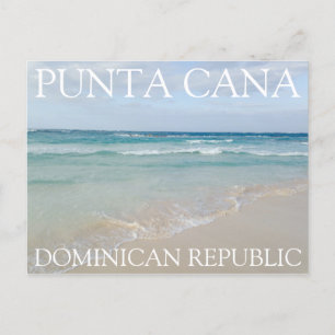 Cartão Postal Punta Cana, República Dominicana Relaxando Praia