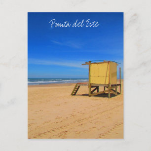 Cartão Postal punta del este Beach