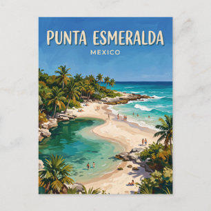 Cartão Postal Punta Esmeralda México
