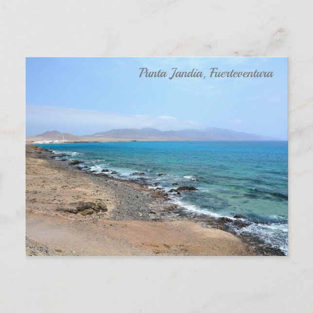 Cartão Postal Punta Jandia, Fuerteventura (Frente)