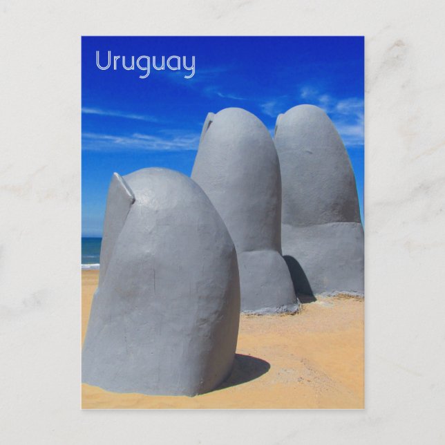 Cartão Postal punta la mano (Frente)