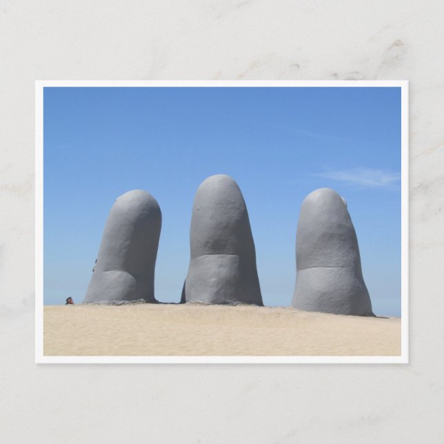 Cartão Postal punta la mano (Frente)