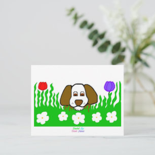 Cartão Postal Pup N Play