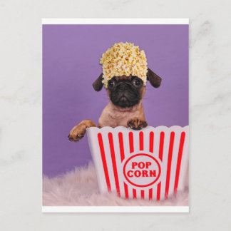 Cartão Postal Pupcorn alguém?