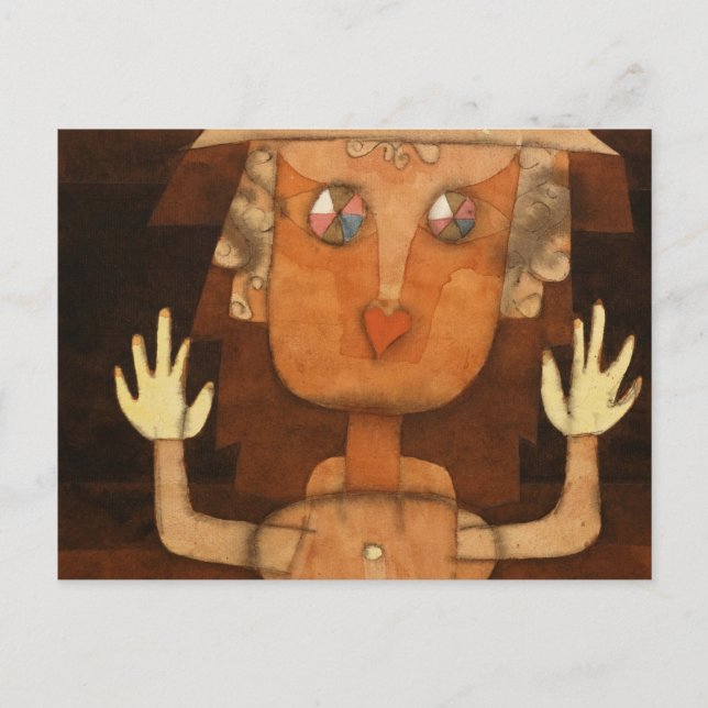 Cartão Postal Puppet by Paul Klee (Frente)