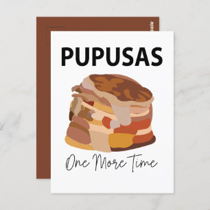 Cartão Postal Pupusas El Salvador Salvador Bread Pupusas