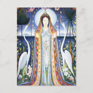 Cartão Postal Purissima por Joseph Stella