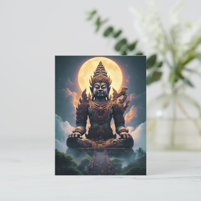 Cartão Postal Purnama Agung Hyang (Em pé/Frente)