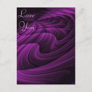 Cartão Postal Purple Royal_