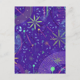 Cartão Postal Purple Twilight Party