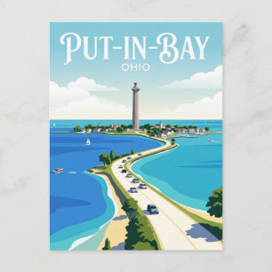 Cartão Postal Put-in-Bay EUA