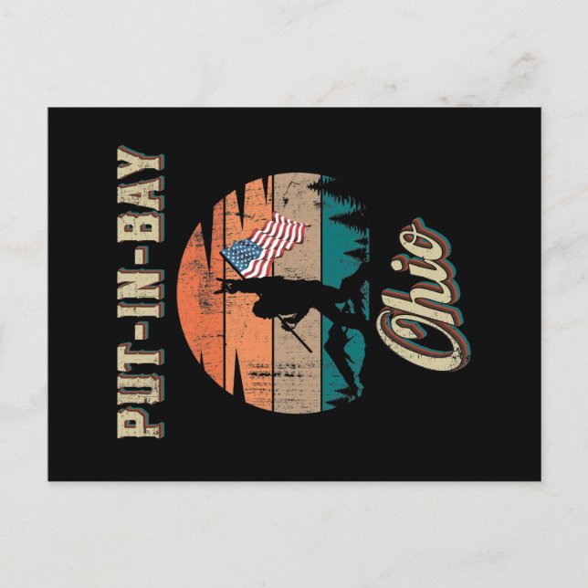 Cartão Postal Put-in-Bay Ohio (Frente)