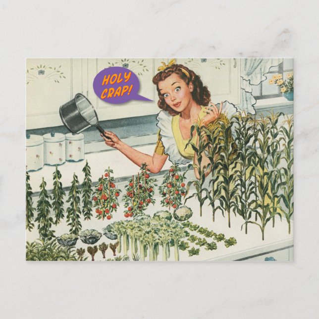 Cartão Postal Puta que pariu! [cartão postal engraçado] (Frente)